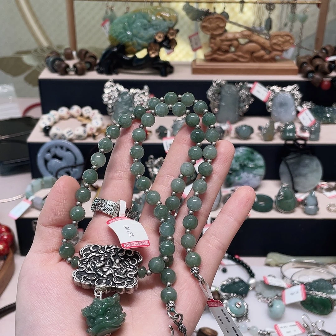 足银复古纯银项链