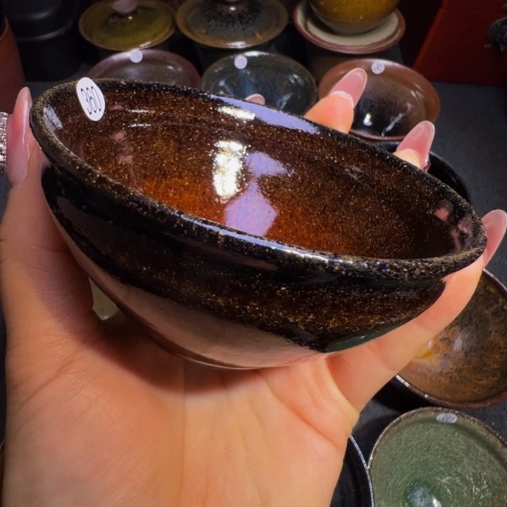 茶盏今**我龙窑柴烧手工制作