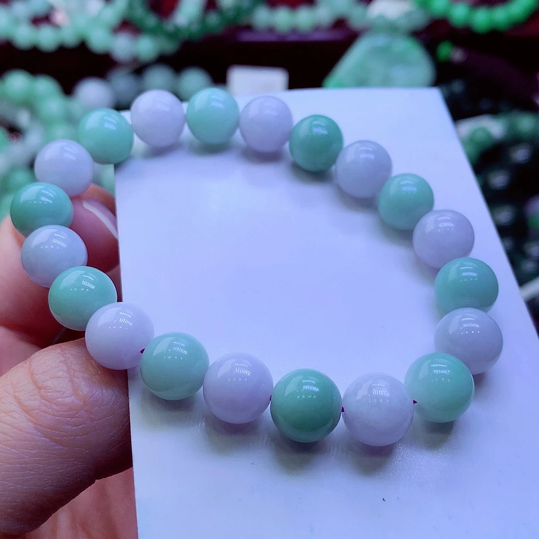 翡翠未镶嵌毛衣链