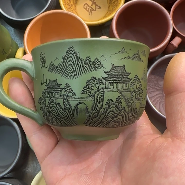 茶杯紫砂全手工制作工艺