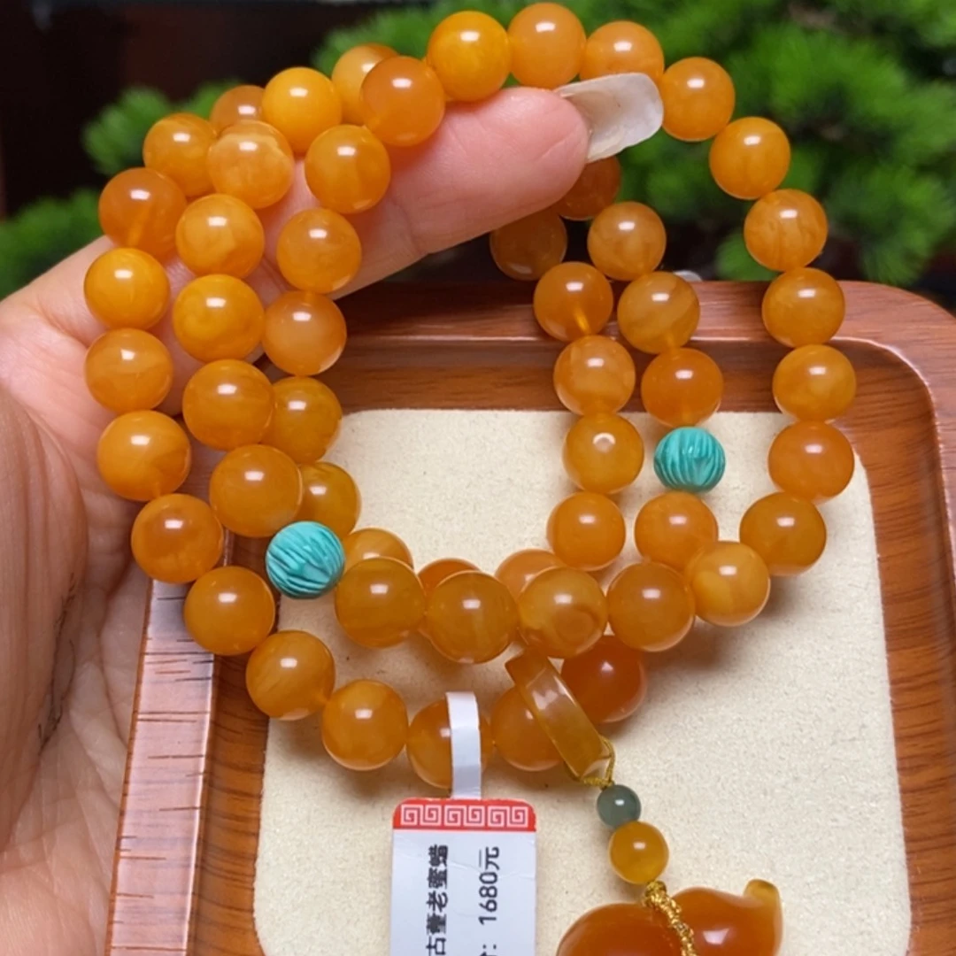 【闪购商品】手链蜜蜡未镶嵌手串
