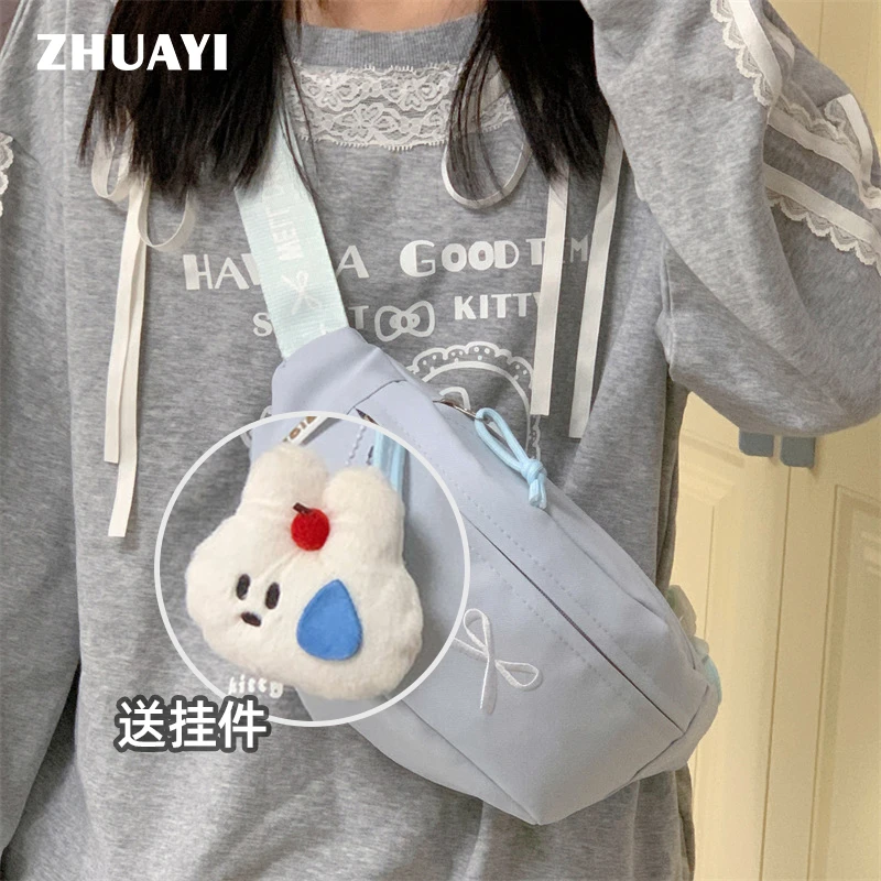 少女网红单肩包斜挎包蝴蝶结斜挎包洋气韩版韩国ins（25219302）2