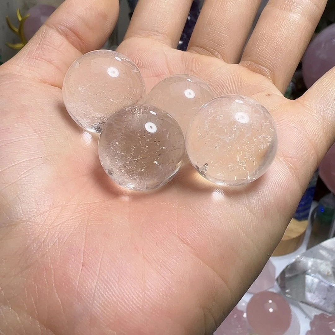 水晶珠宝半成品未镶嵌4个