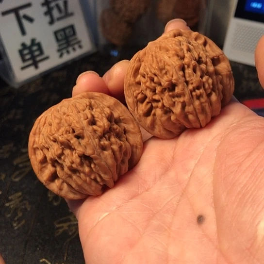 把件文玩核桃四座楼44mm