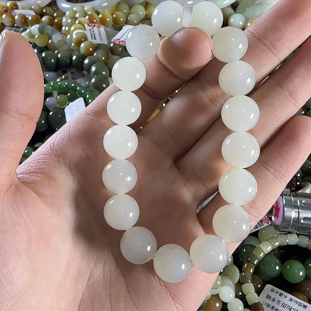 和田玉手链未镶嵌361