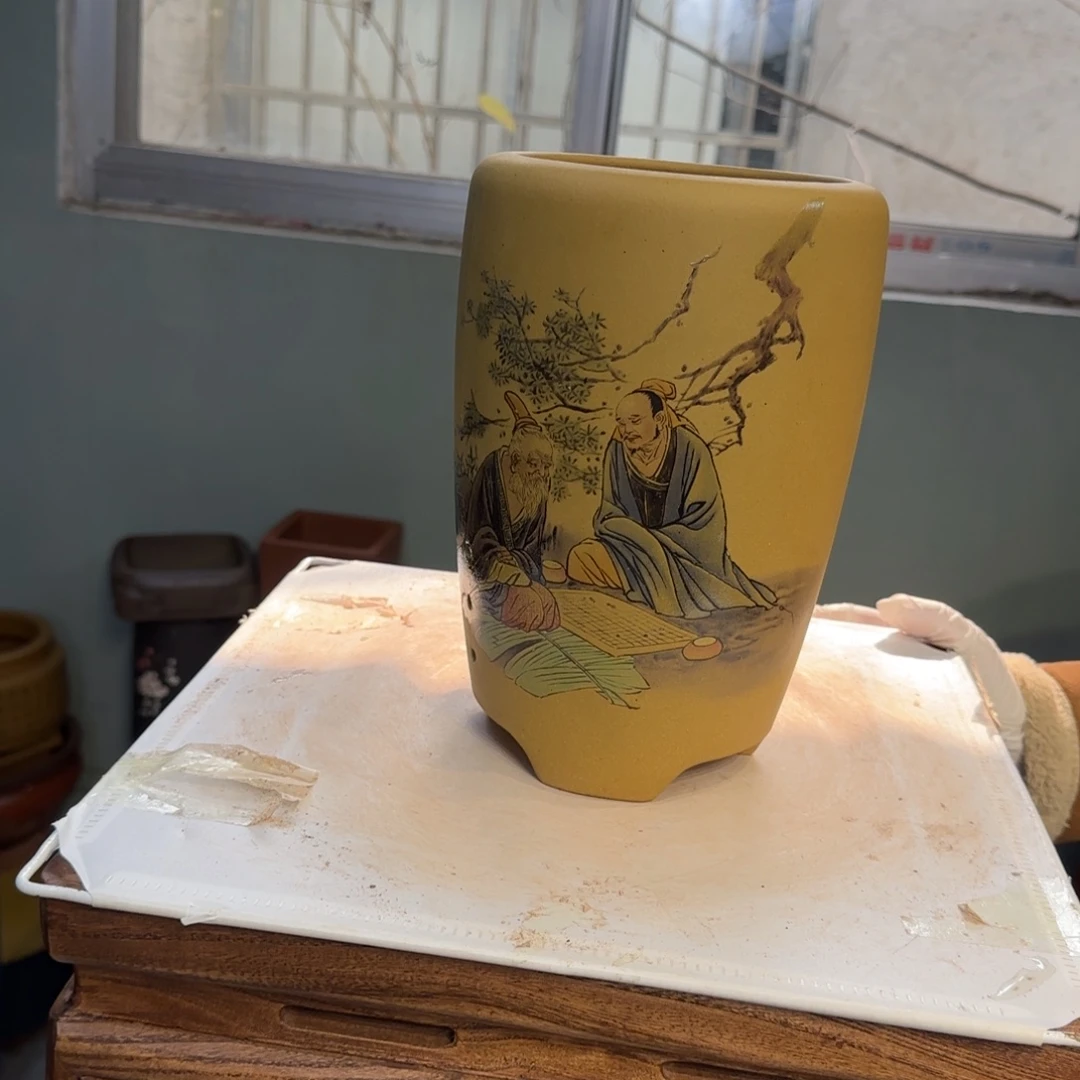 紫砂花盆紫砂口径16