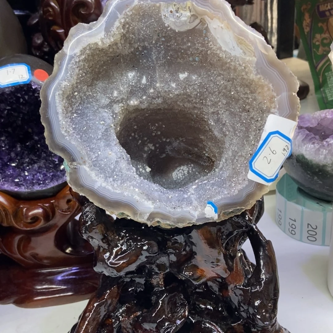 大型摆件（非配饰）紫晶未镶嵌潘