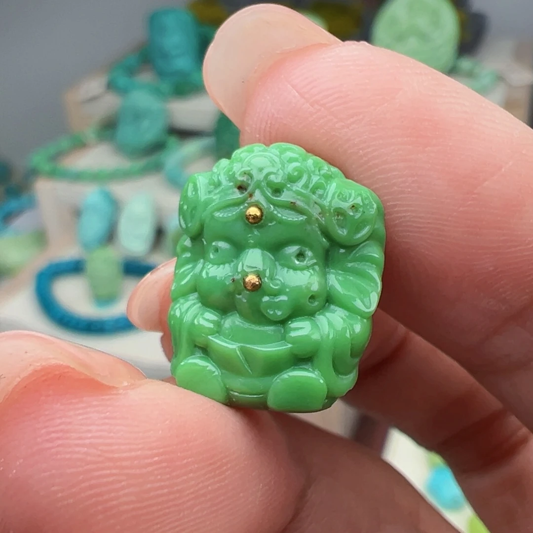 未镶嵌绿松石主播万珍