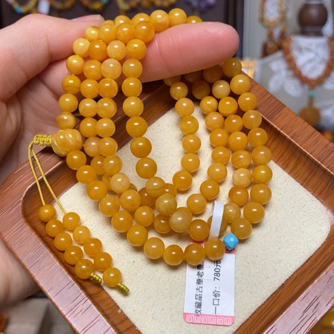 【闪购商品】手链蜜蜡未镶嵌手串