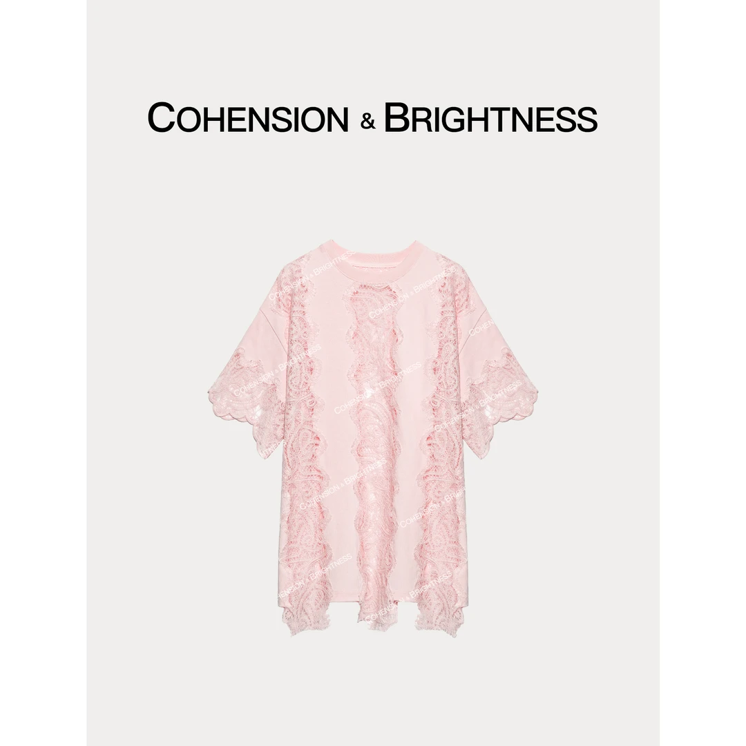 凝慧真的好【邂逅甜梦】春夏气质重工花色时尚百搭简约短袖CR108