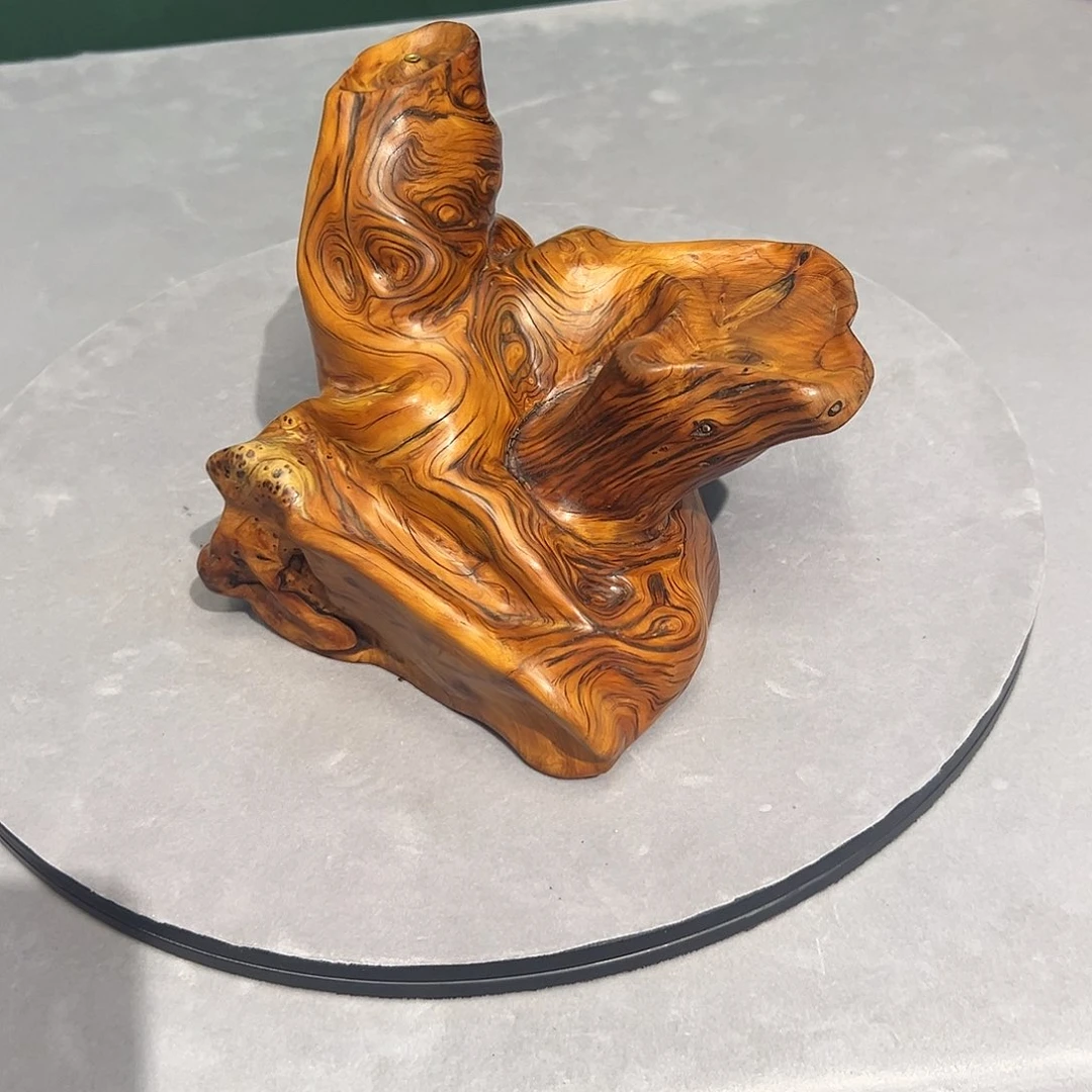 用***2柏木（崖柏）崖柏纹理香台 太行料