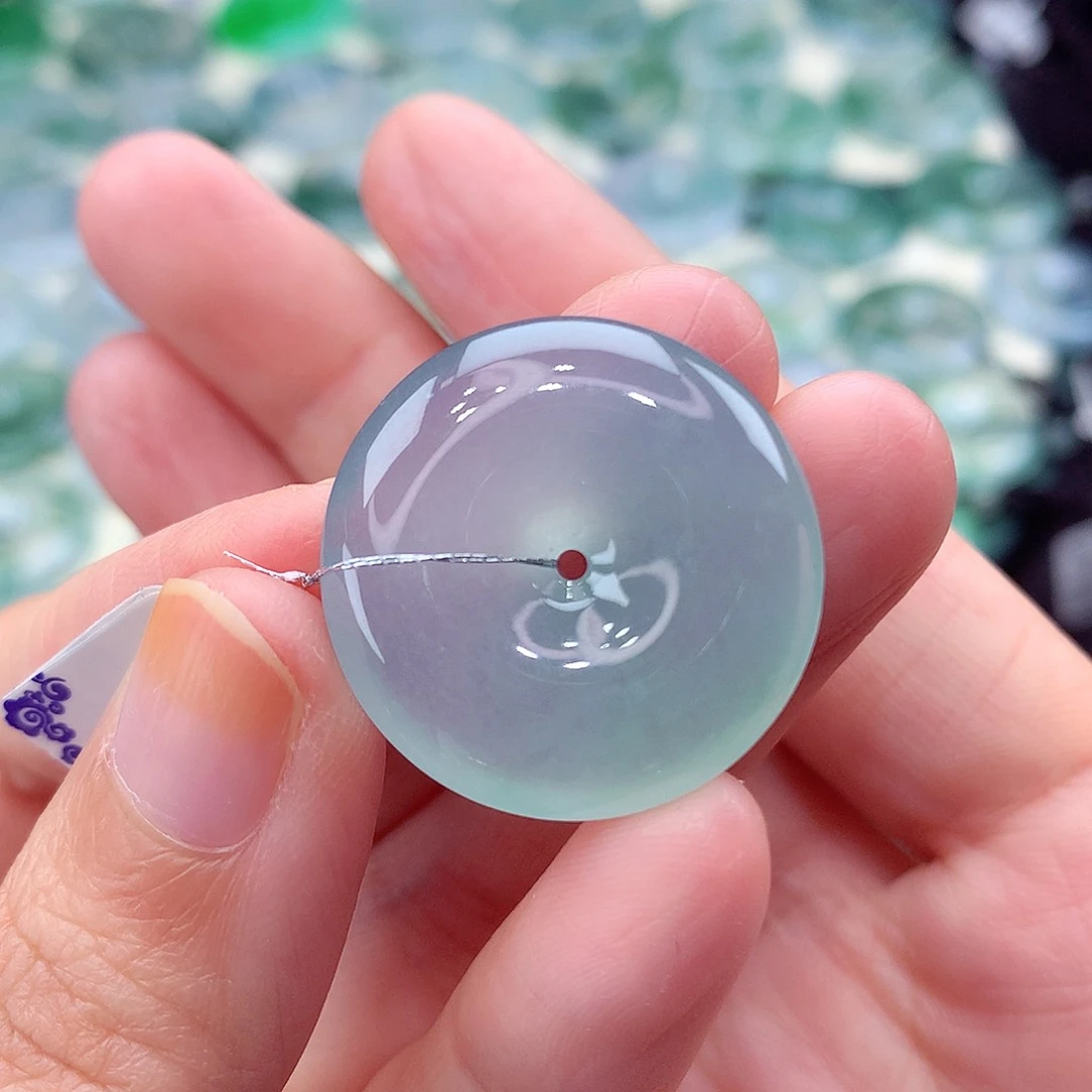 颈饰未镶嵌翡翠编号96-尺寸24.5/5.5