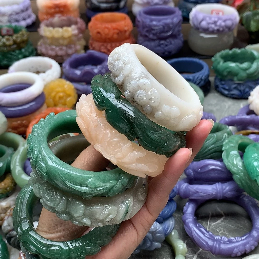 毛衣链未镶嵌石英质玉莹