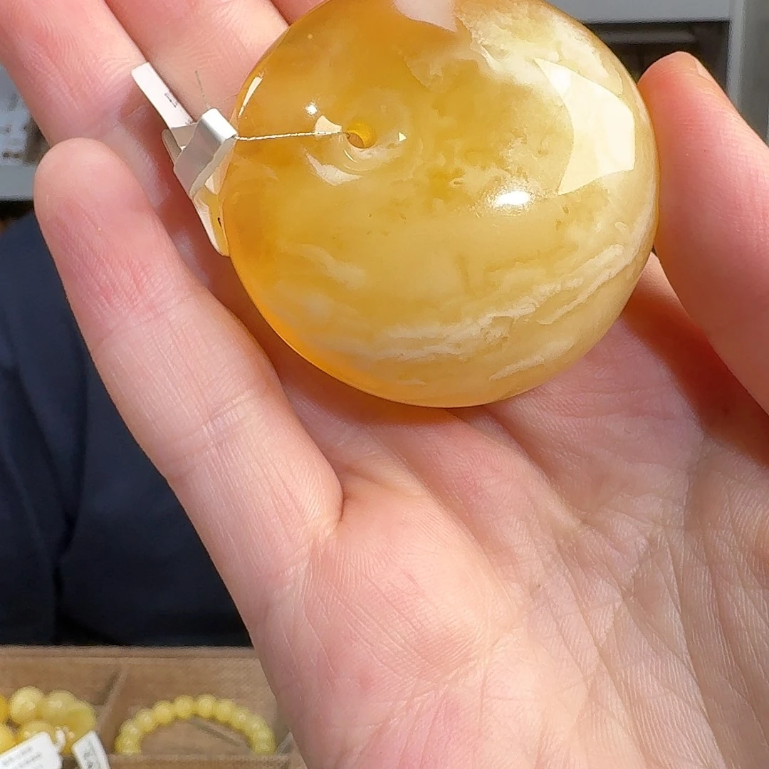 琥珀颈饰未镶嵌tx752公主扣