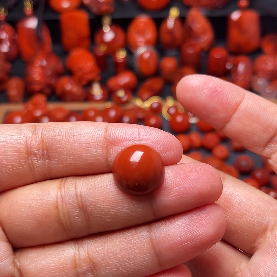 晚***秋南红玛瑙未镶嵌配饰配饰