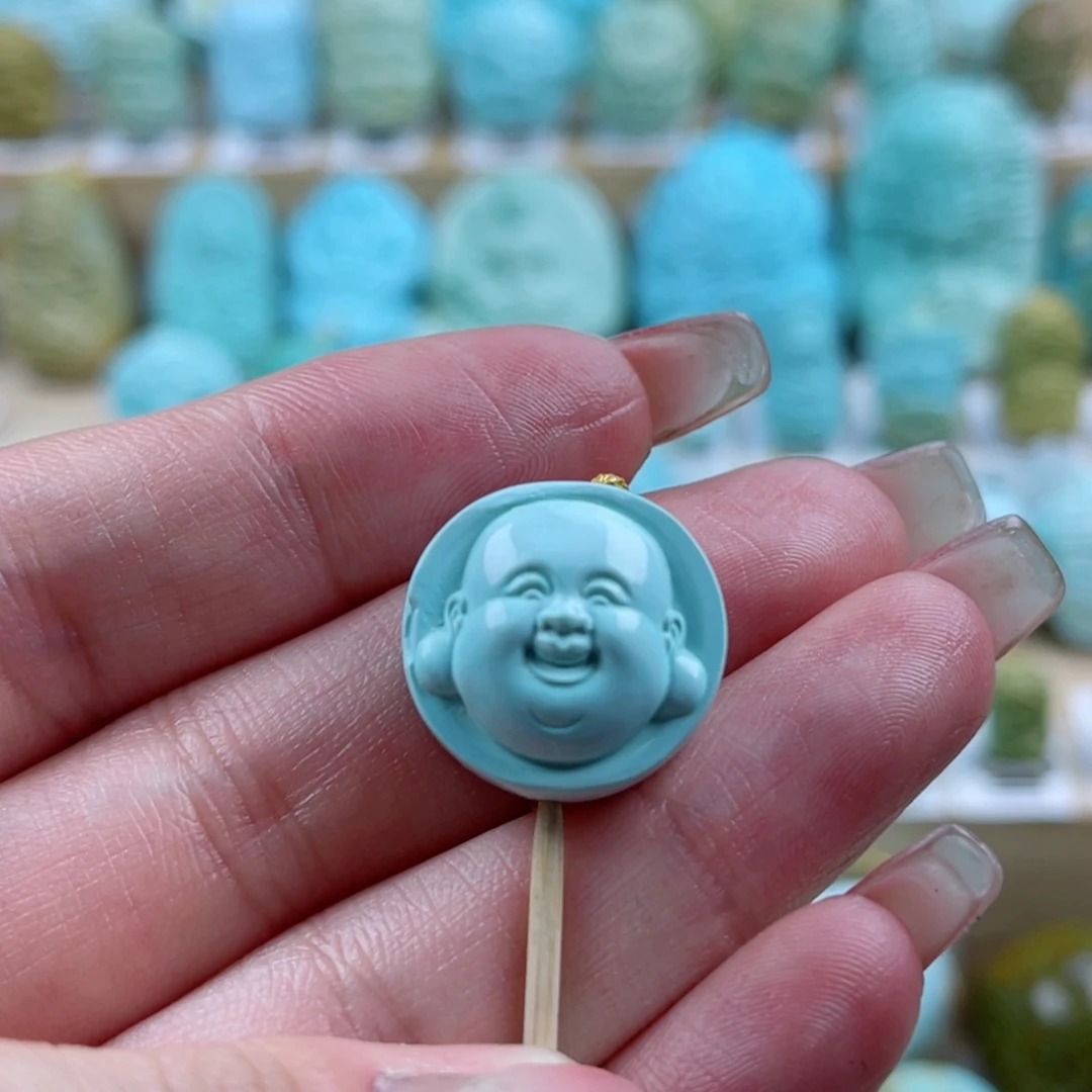 绿松石未镶嵌珠宝奇石