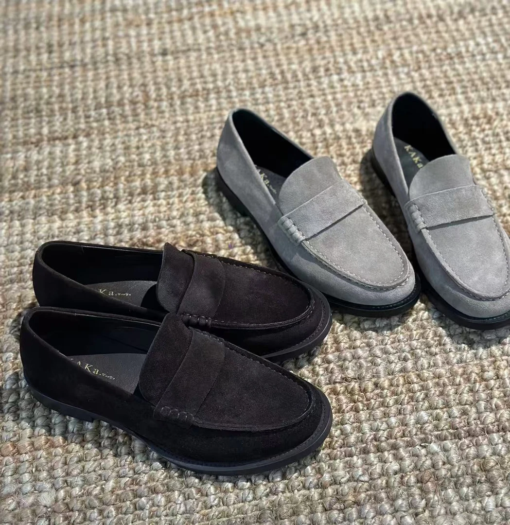 KAKA NUOYA  2021  时尚经典舒适乐福鞋