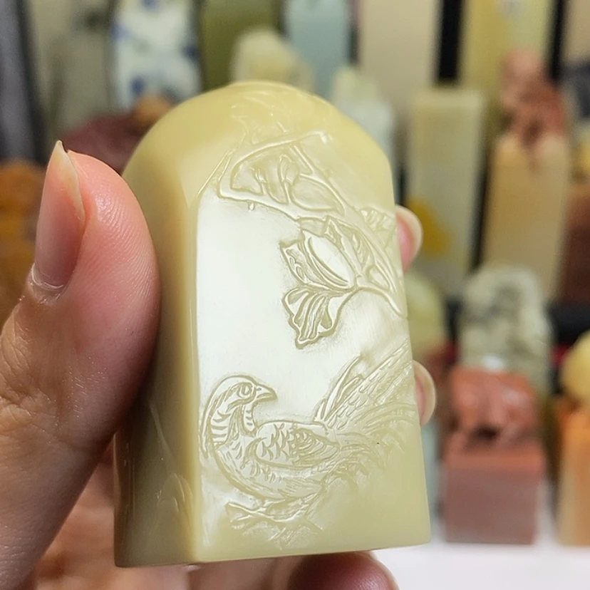 【闪购商品】青田石印石小*