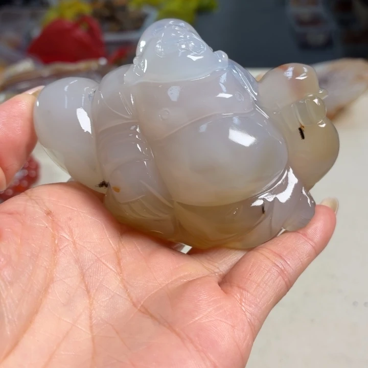 玛瑙/玉髓未镶嵌吊坠(不含链)