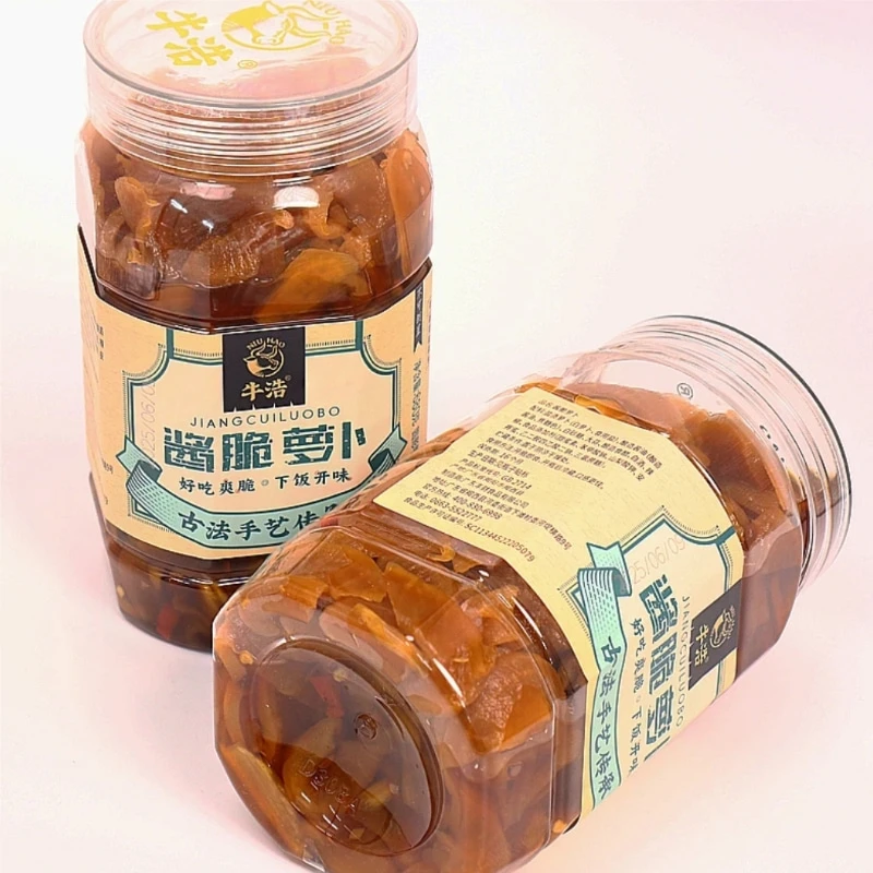 酱脆萝卜[一罐]680克