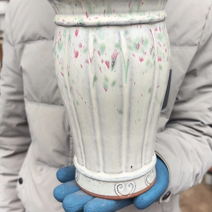 红陶南瓜口径13高23