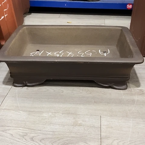 枕***云紫砂花盆宜兴紫砂工艺品