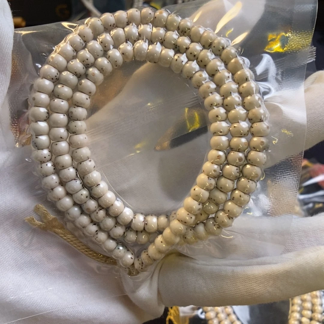 星月菩提手串正月通体留白1313藏式6✖️4