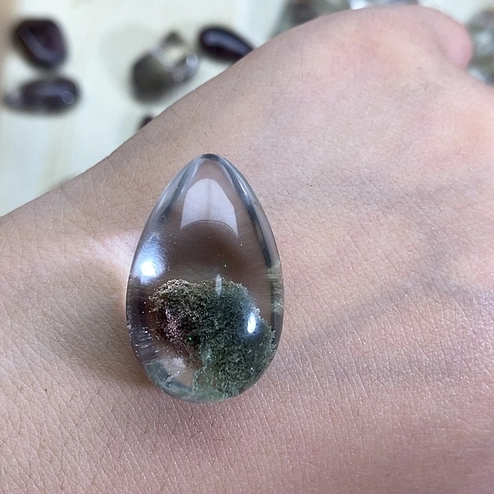 颈饰未镶嵌水晶遮*水晶