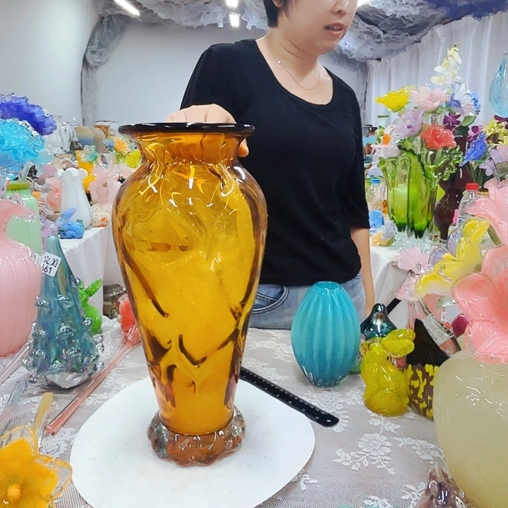 琉璃花瓶花器艺术品