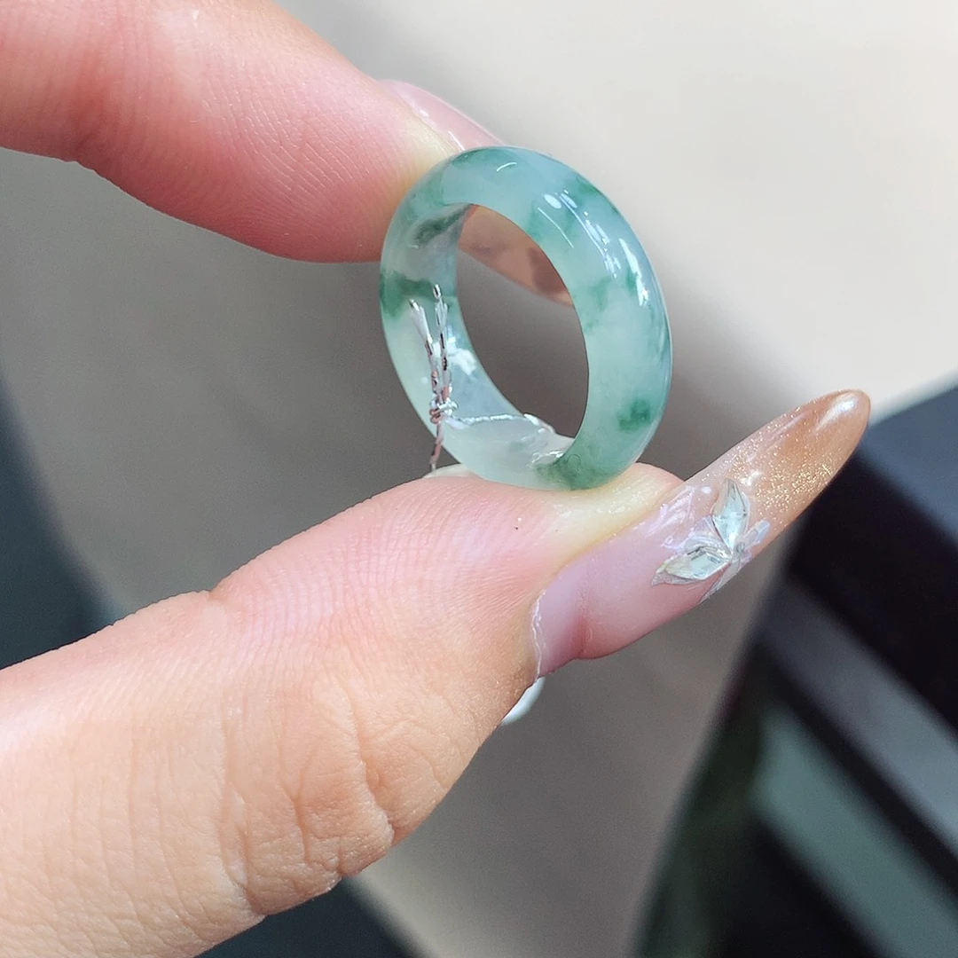 未镶嵌戒指翡翠9-10