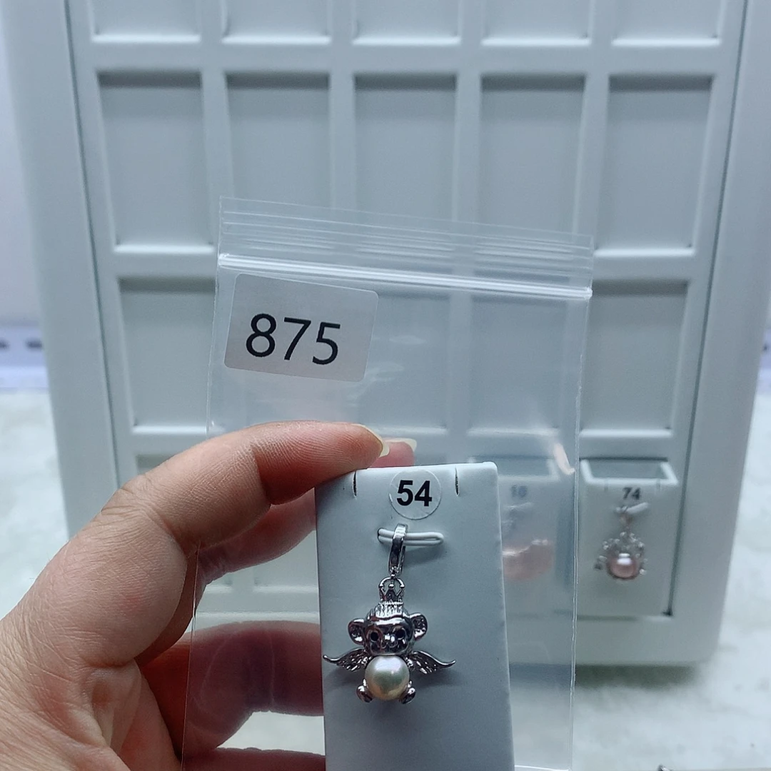 吊坠(不含链)合金淡水珍珠