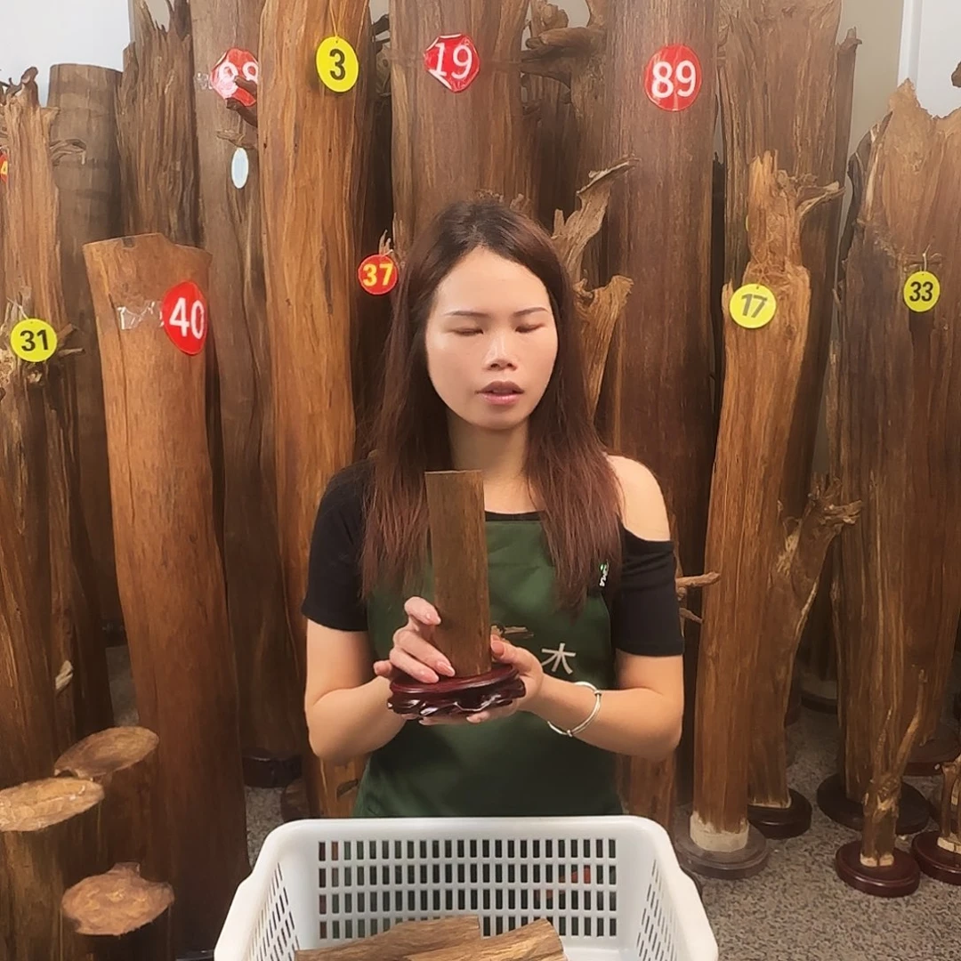 沉香沉香碎屑天然沉香原木原材料