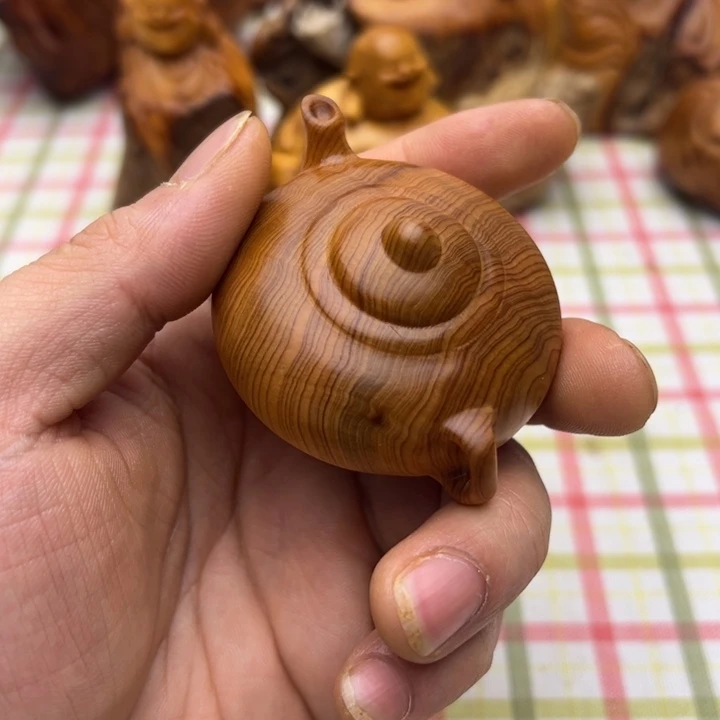 波***菜柏木（崖柏）陈化老料手串把件