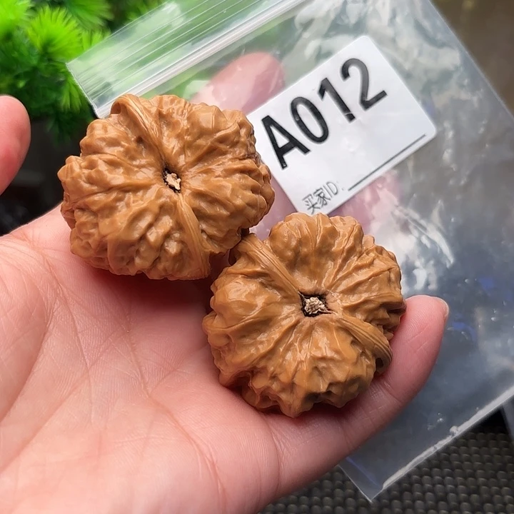 把件桃核核桃蛤蟆头40