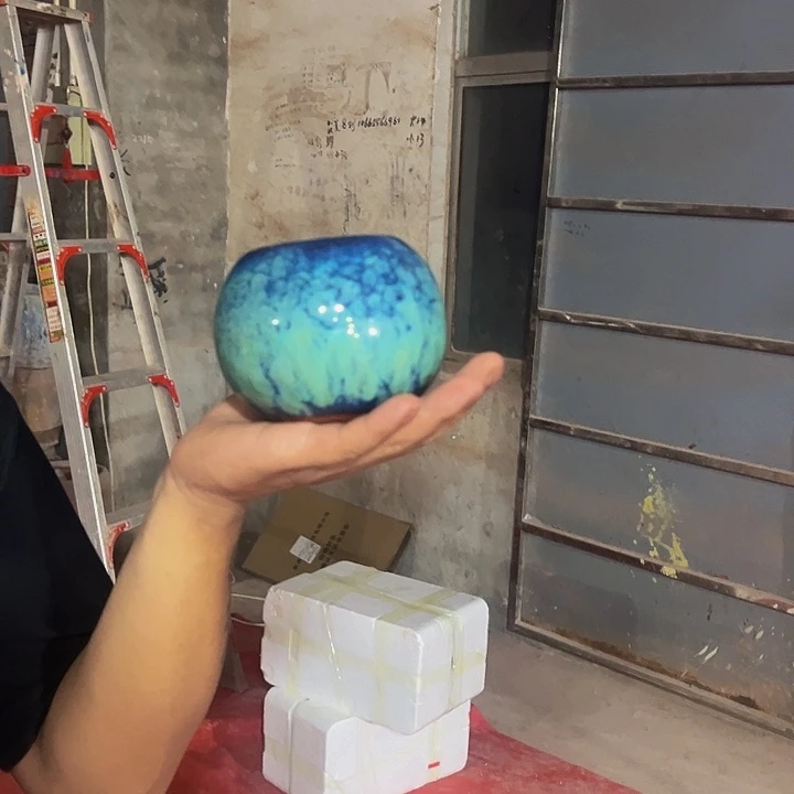 紫砂花盆高度8口径6