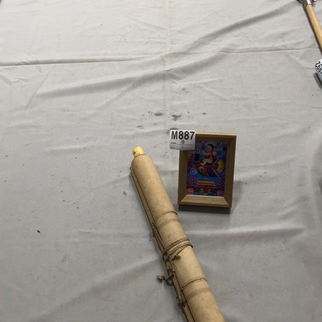 国画膝*手绘临摹老虎挂轴