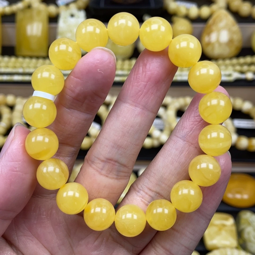 琥珀裸石未镶嵌琥珀蜜蜡