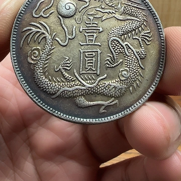 （一家臻藏）可吸翻可吹响龙洋工艺品 精选摆件