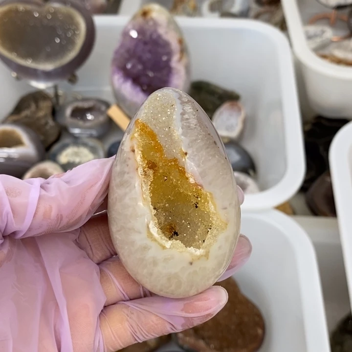 紫晶珠宝半成品未镶嵌87