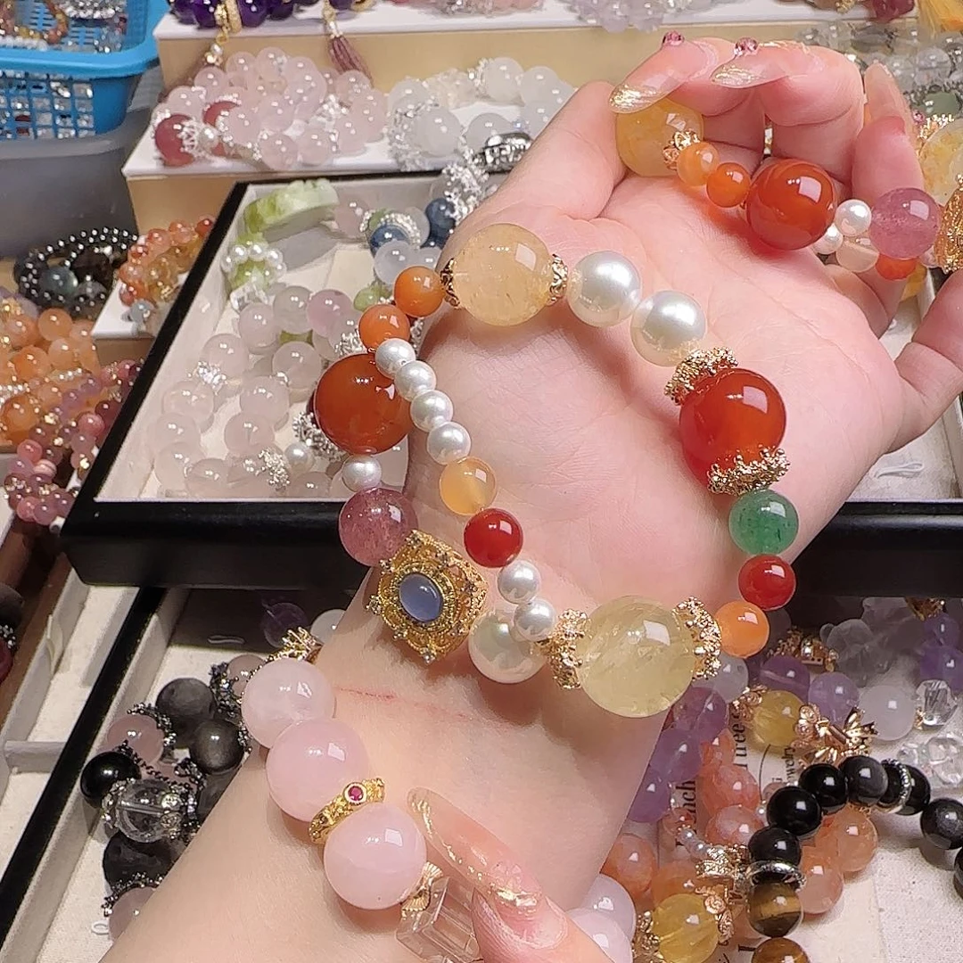 水晶手链未镶嵌八