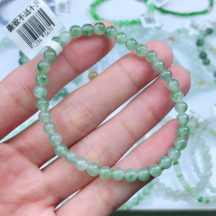 未镶嵌手链翡翠翡翠