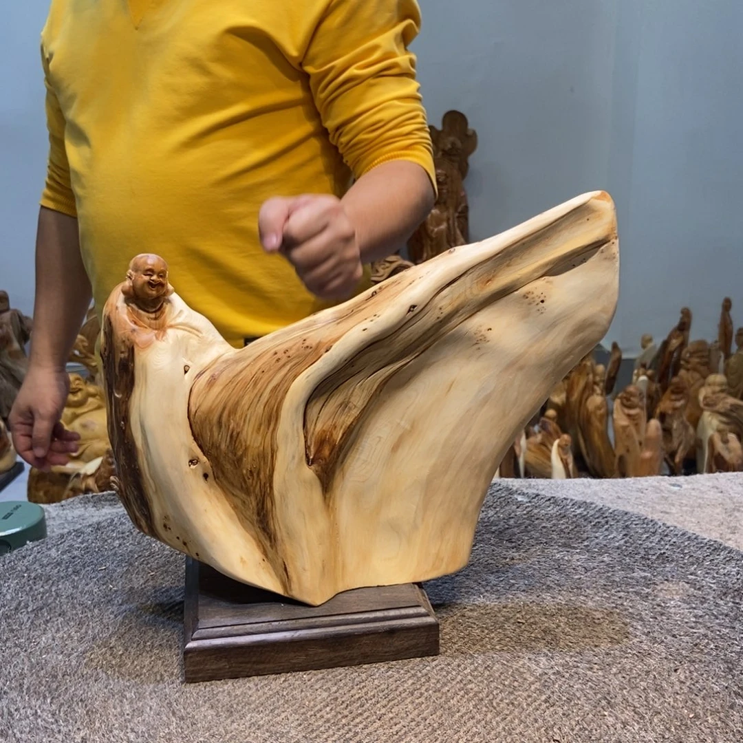 柏木（崖柏）太行崖柏根雕摆件