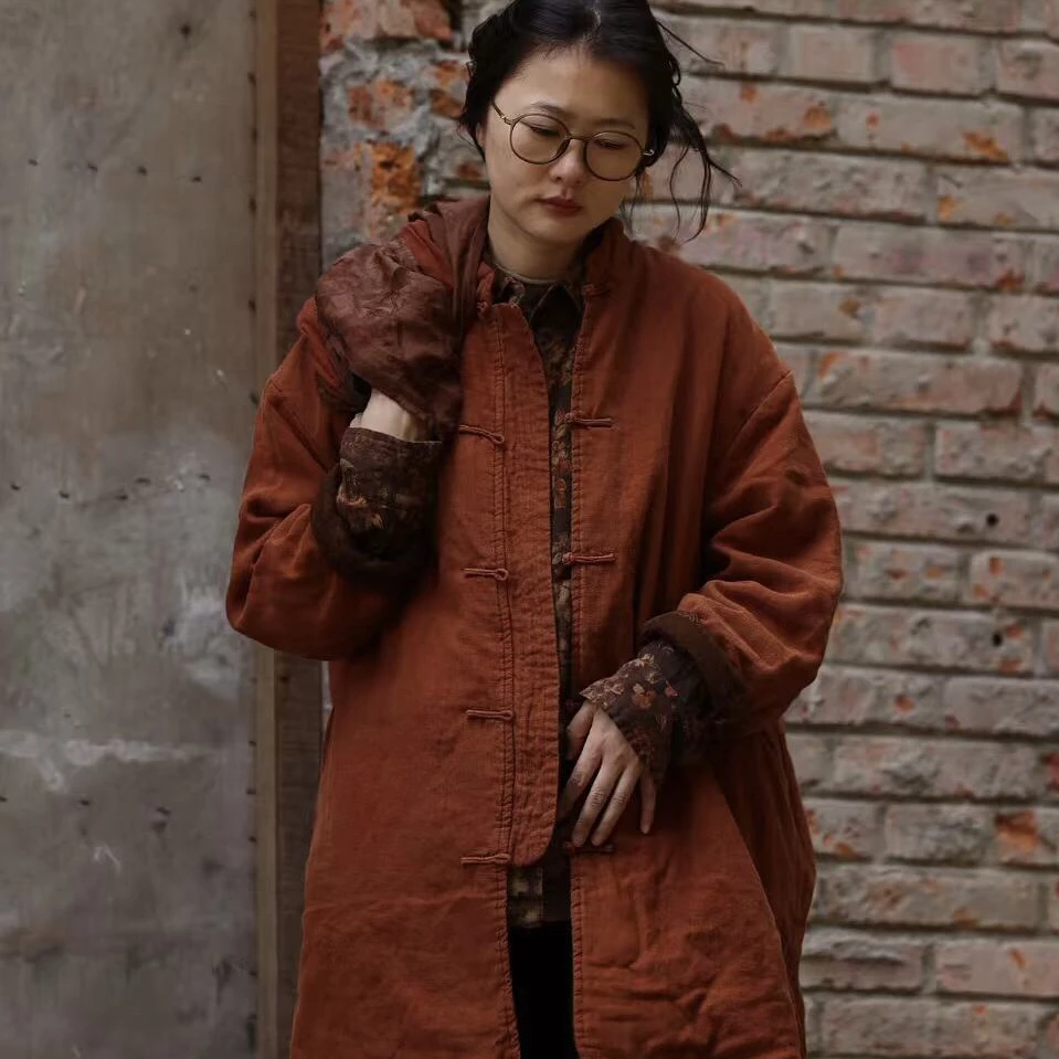 冬冬分享《衣路走来》991#手工盘扣棉衣