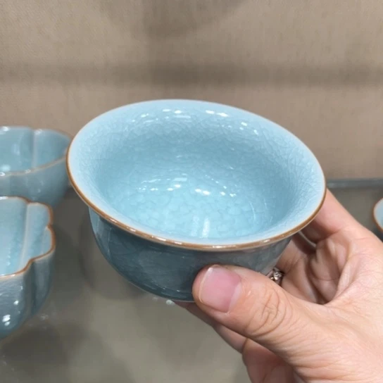 瓷片大宋名窑汝瓷茶具