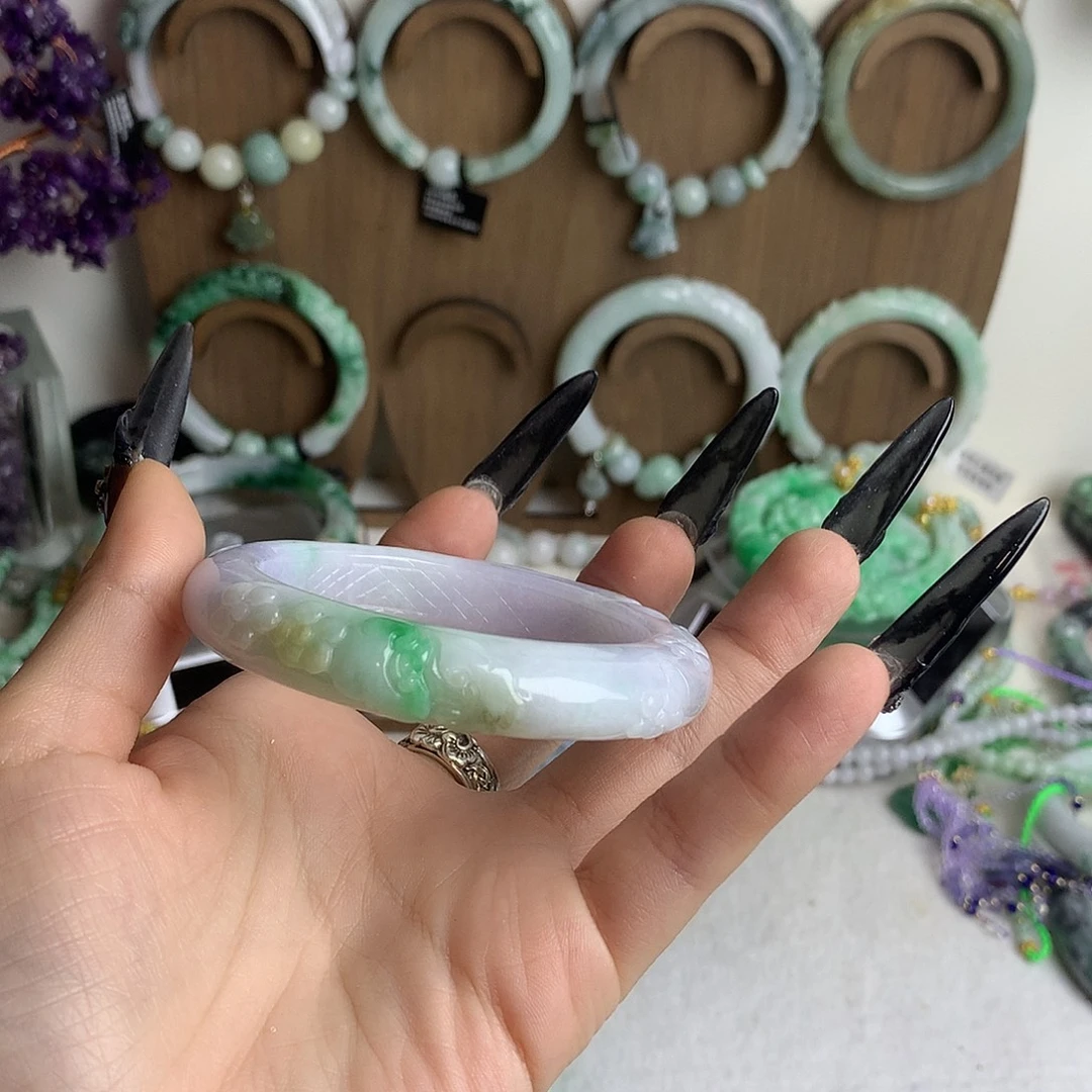 一***一非金属紫罗兰手镯手镯