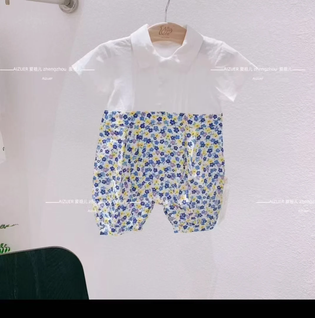 民权爱祖儿    短袖封裆连体    柔软舒适