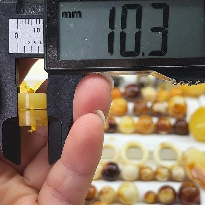 琥珀颈饰未镶嵌24