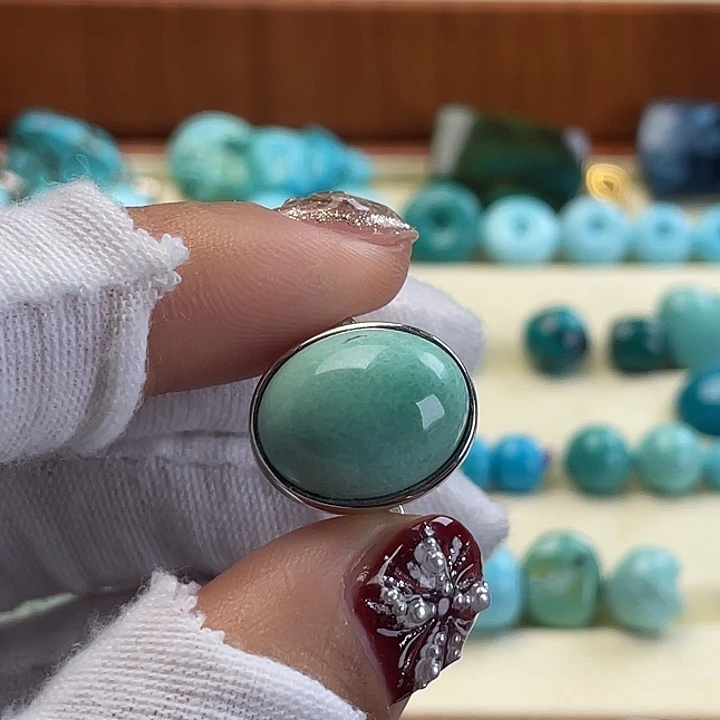 玛瑙/玉髓银S925镶嵌戒指