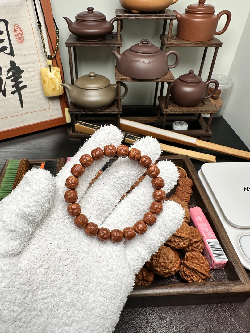 文玩核桃-猴子头子饕餮