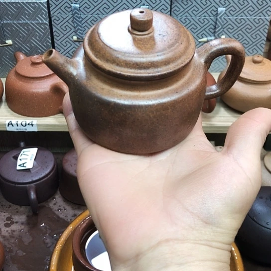 茶壶紫砂柴烧得中160豪升左右